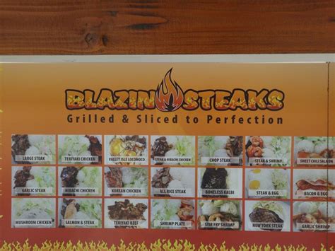 blazin steaks|Blazin Steaks Maui Delivery Menu